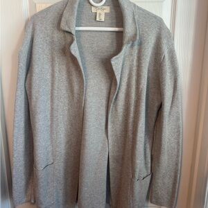 Jessica Simpson Light Gray Knit Cardigan